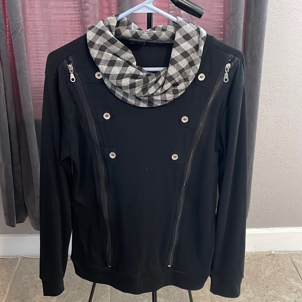 All in one fashion, blouse sweater